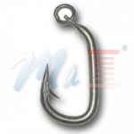 Anzuelo para atn, de acero inoxidable y con anilla
